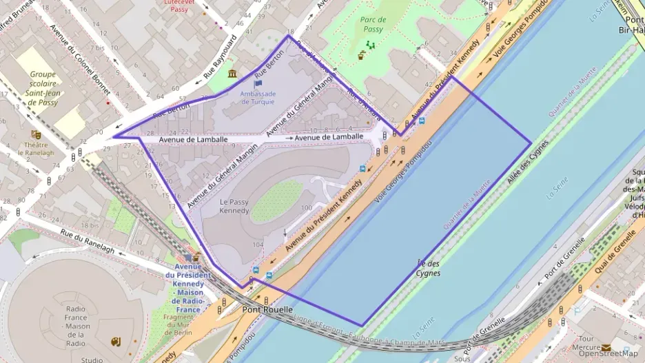 Appartement 105 m² cinq pièces à vendre à Paris 16e Arrondissement