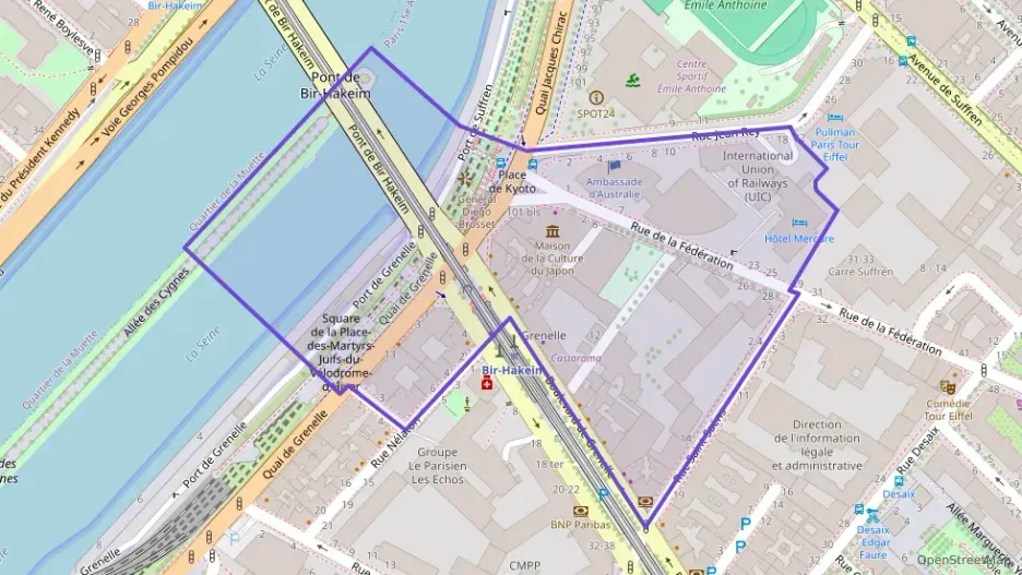 Appartement 49 m² deux pieces à vendre à Paris 15e Arrondissement