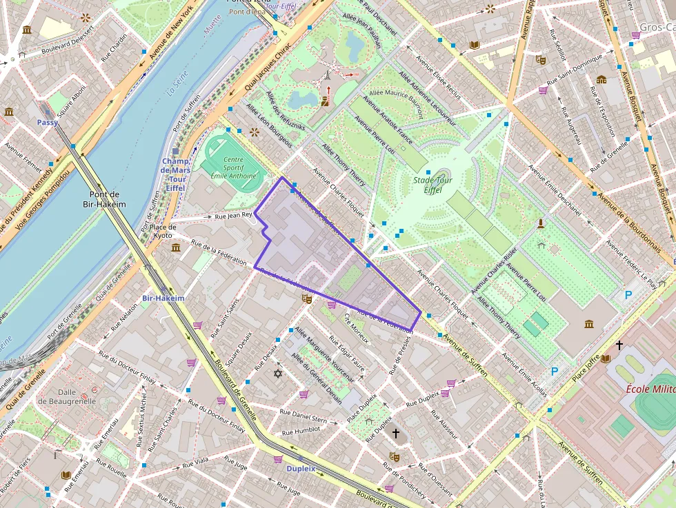 Appartement 25 m² une piece à vendre à Paris 15e Arrondissement