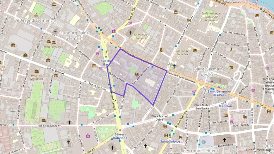Appartement 73 m² trois pièces à vendre à Paris 7e Arrondissement Appartement 73 m² trois pièces à vendre à Paris 7e Arrondissement