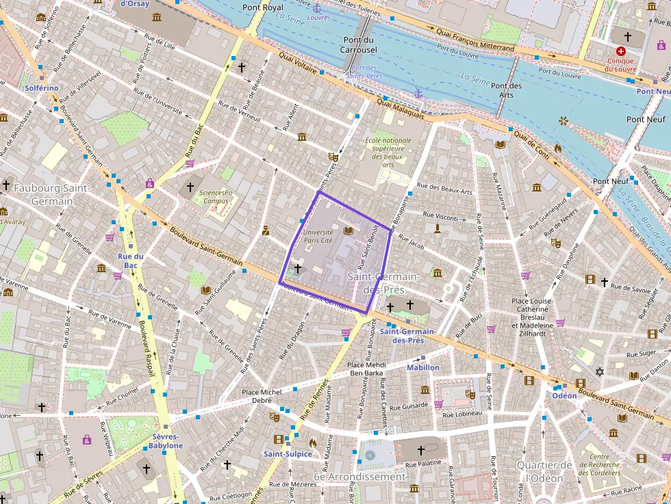 Appartement 70 m² trois pièces à vendre à Paris 6e Arrondissement