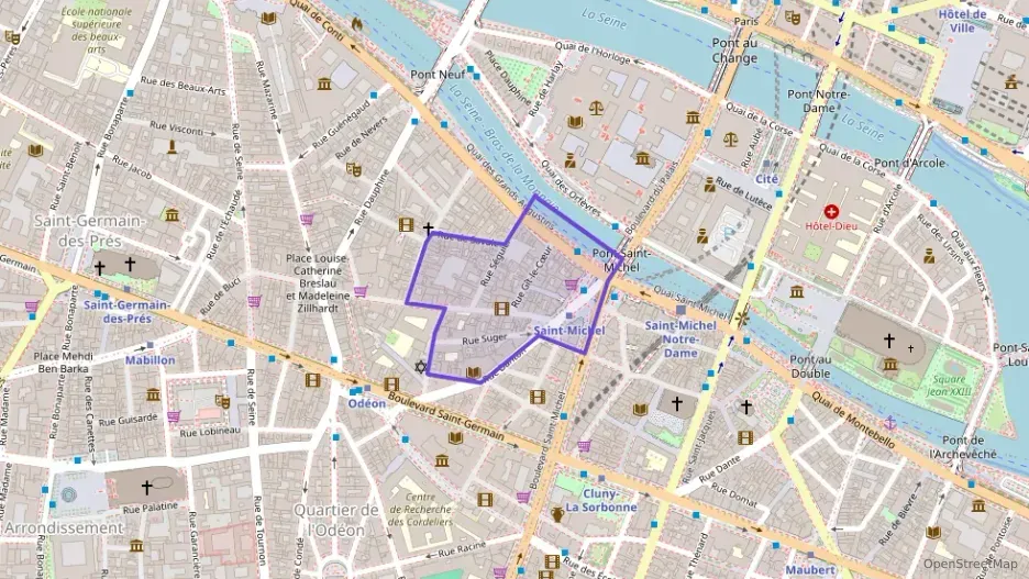 Appartement 37 m² deux pieces à vendre à Paris 6e Arrondissement