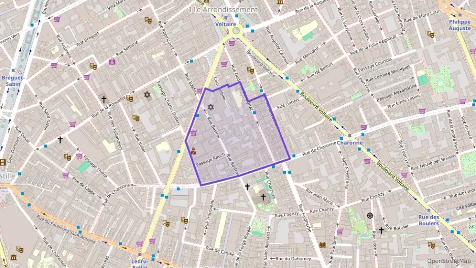 Appartement 68 m² trois pièces à vendre à Paris 11e Arrondissement