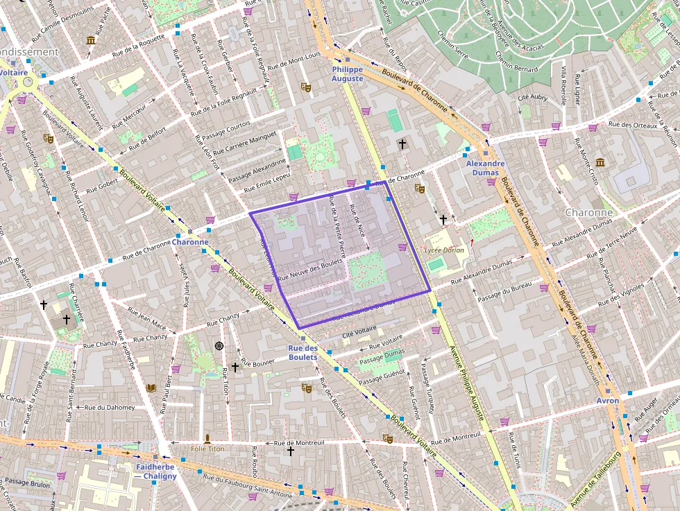 Appartement 28 m² deux pieces à vendre à Paris 11e Arrondissement