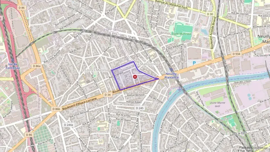 Appartement 77 m² quatre pièces à vendre à Le Perreux-sur-Marne