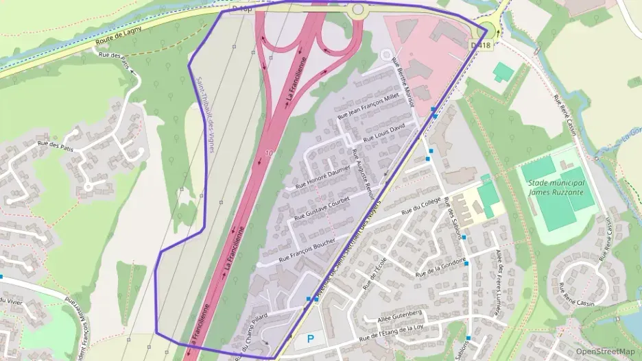 Appartement 64 m² trois pièces à vendre à Saint-Thibault-des-Vignes Appartement 64 m² trois pièces à vendre à Saint-Thibault-des-Vignes