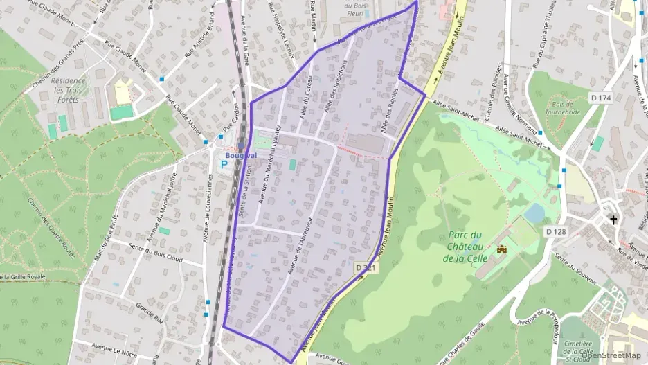 Appartement 70 m² quatre pièces à vendre à La Celle-Saint-Cloud