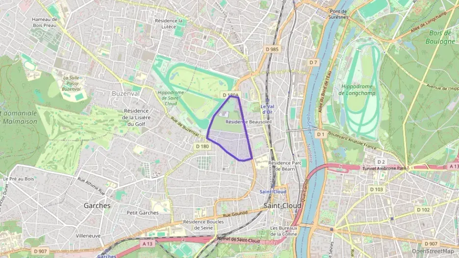 Appartement 93 m² quatre pièces à vendre à Saint-Cloud Appartement 93 m² quatre pièces à vendre à Saint-Cloud