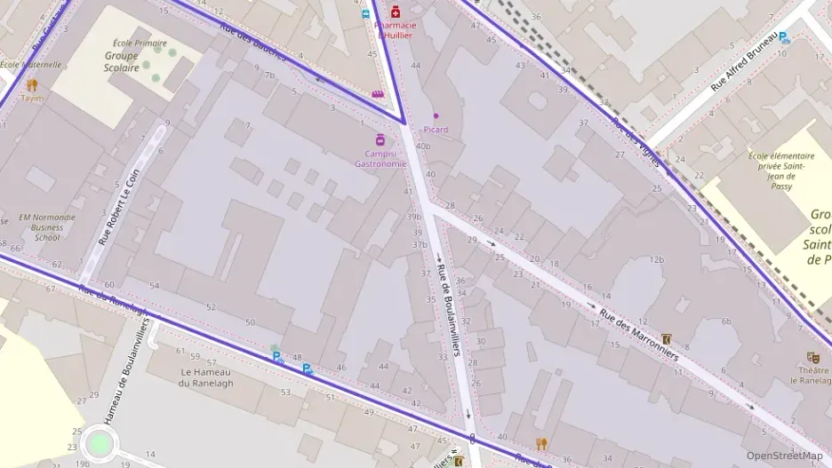 Appartement 19 m² une piece à vendre à Paris 16e Arrondissement Appartement 19 m² une piece à vendre à Paris 16e Arrondissement