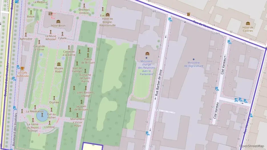 Appartement 105 m² deux pieces à vendre à Paris 7e Arrondissement