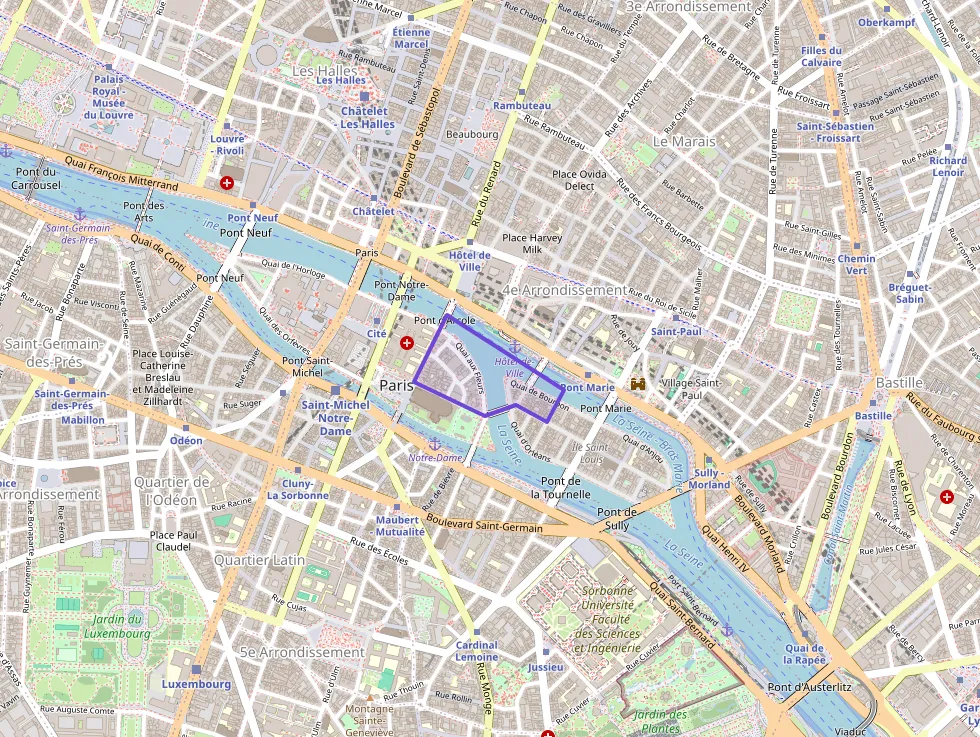 Appartement 40 m² deux pieces à vendre à Paris 4e Arrondissement