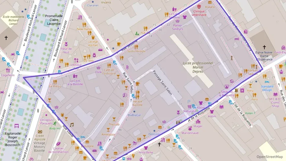 Appartement 71 m² trois pièces à vendre à Paris 11e Arrondissement