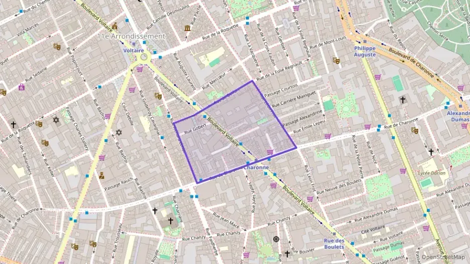 Appartement 22 m² une piece à vendre à Paris 11e Arrondissement