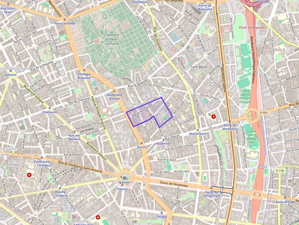 Appartement 20 m² une piece à vendre à Paris 20e Arrondissement