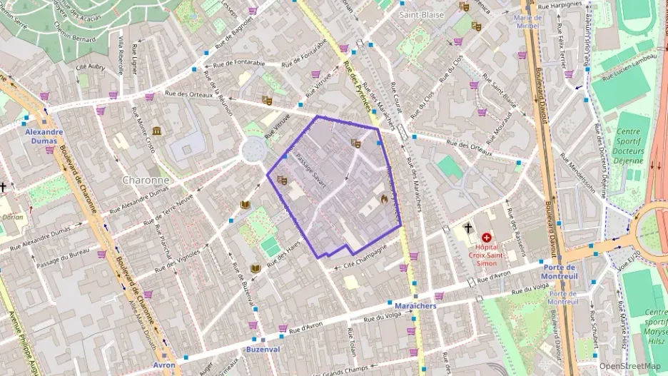 Appartement 35 m² deux pieces à vendre à Paris 20e Arrondissement
