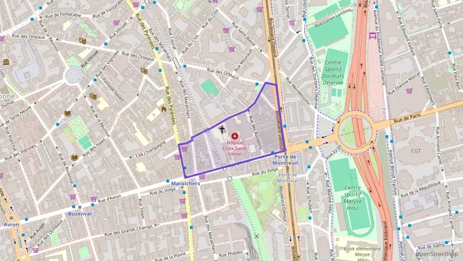 Appartement 47 m² deux pieces à vendre à Paris 20e Arrondissement Appartement 47 m² deux pieces à vendre à Paris 20e Arrondissement
