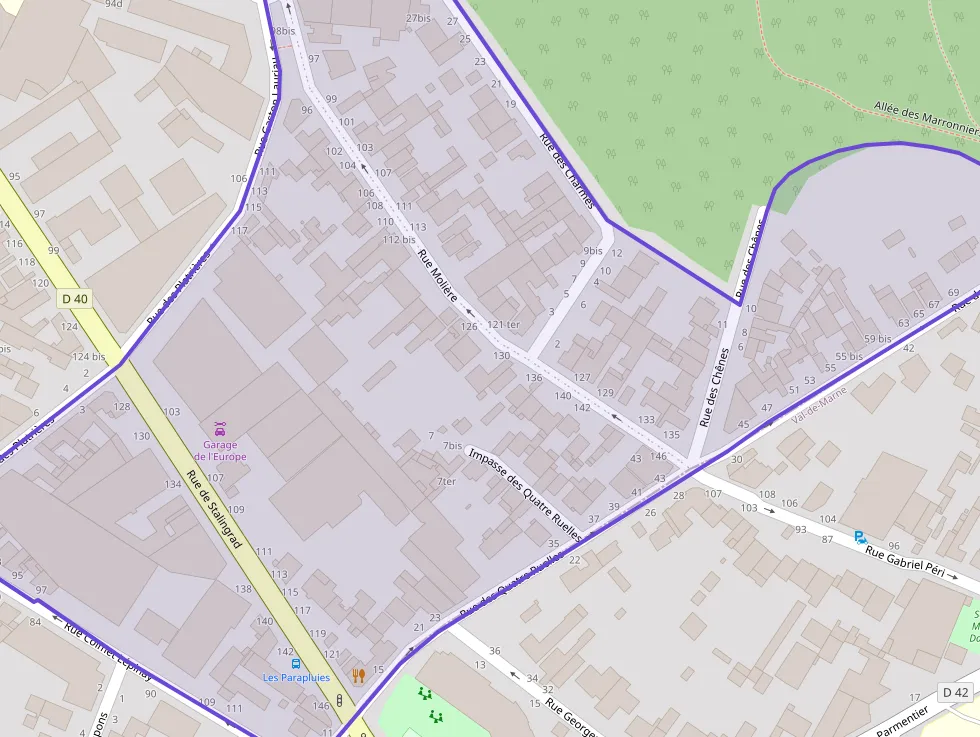 Appartement 55 m² trois pièces à vendre à Montreuil