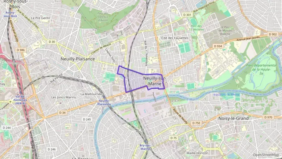 Appartement 62 m² trois pièces à vendre à Neuilly-sur-Marne