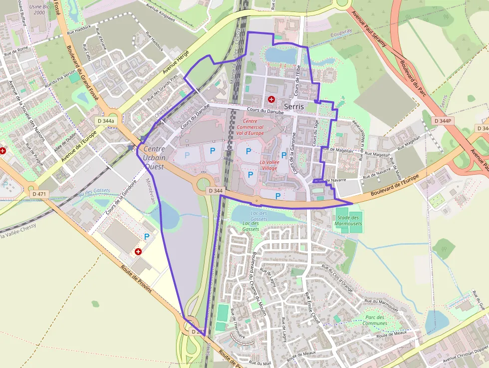 Appartement 68 m² trois pièces à vendre à Serris