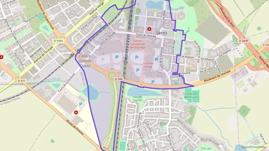 Appartement 68 m² trois pièces à vendre à Serris Appartement 68 m² trois pièces à vendre à Serris