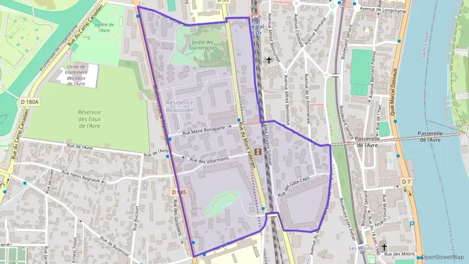 Appartement 70 m² trois pièces à vendre à Saint-Cloud Appartement 70 m² trois pièces à vendre à Saint-Cloud