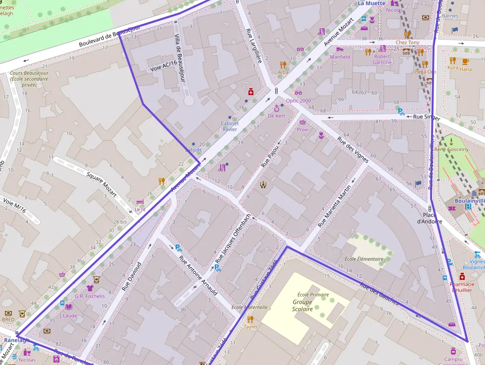 Appartement 97 m² quatre pièces à vendre à Paris 16e Arrondissement