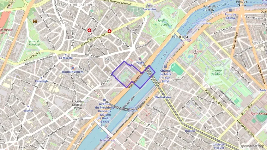 Appartement 70 m² trois pièces à vendre à Paris 16e Arrondissement Appartement 70 m² trois pièces à vendre à Paris 16e Arrondissement