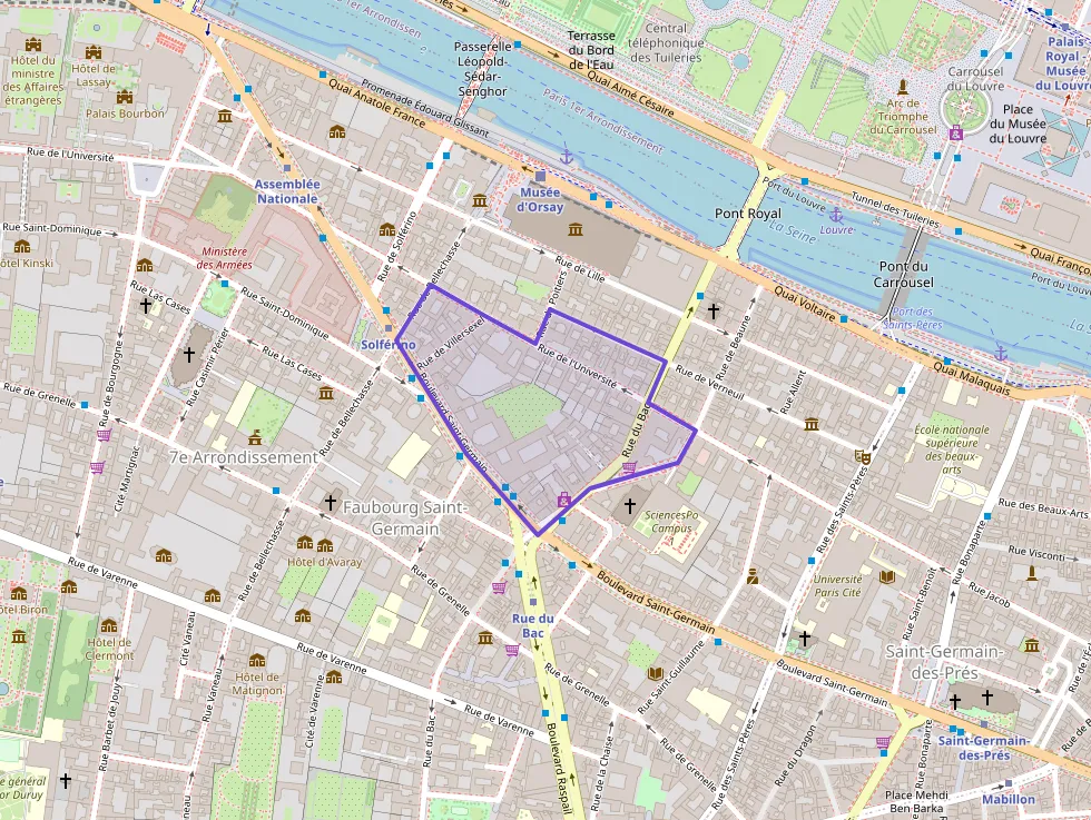 Appartement 31 m² deux pieces à vendre à Paris 7e Arrondissement