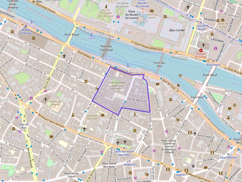 Appartement 85 m² trois pièces à vendre à Paris 6e Arrondissement