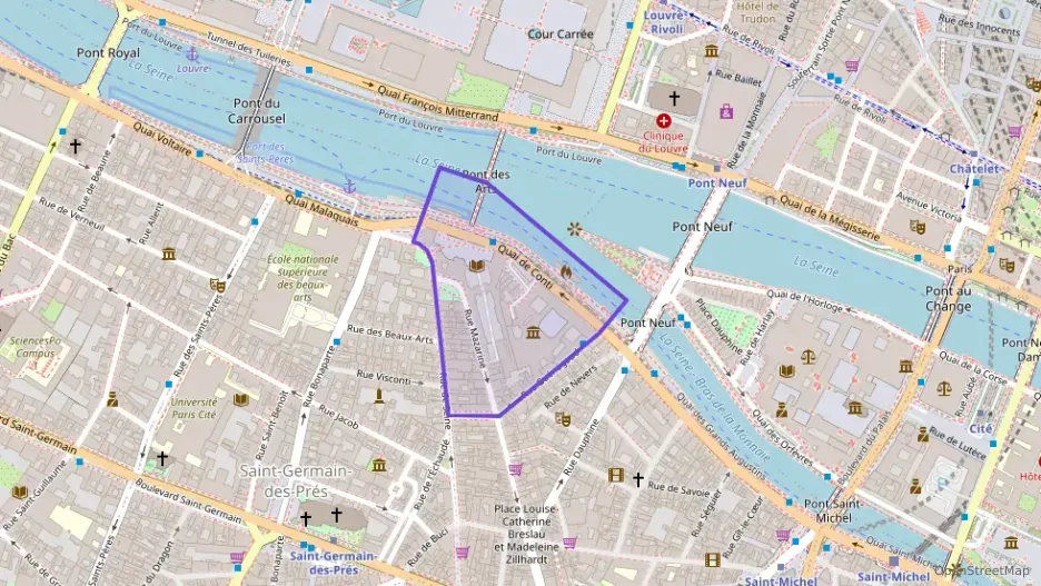 Appartement 120 m² quatre pièces à vendre à Paris 6e Arrondissement