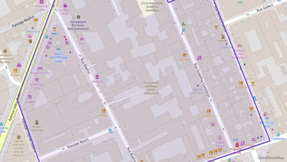 Appartement 72 m² trois pièces à vendre à Paris 11e Arrondissement Appartement 72 m² trois pièces à vendre à Paris 11e Arrondissement