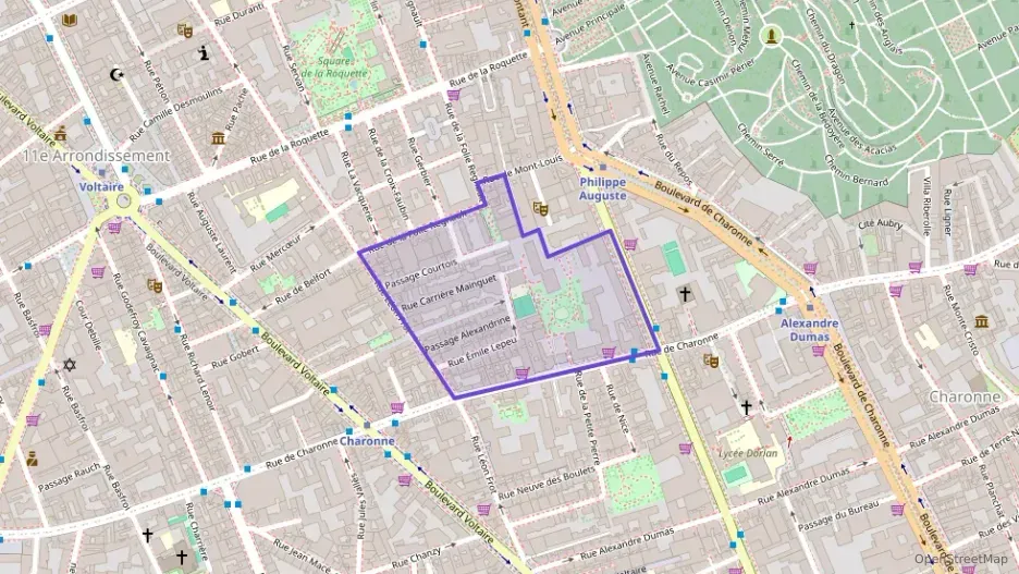 Appartement 23 m² une piece à vendre à Paris 11e Arrondissement