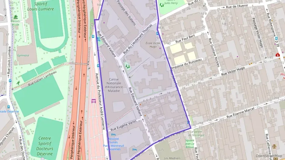 Appartement 63 m² deux pieces à vendre à Bagnolet