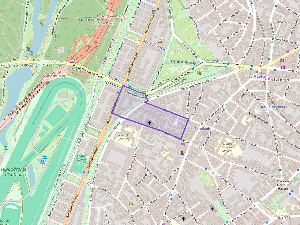 Appartement 96 m² trois pièces à vendre à Paris 16e Arrondissement