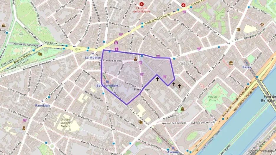 Appartement 81 m² trois pièces à vendre à Paris 16e Arrondissement Appartement 81 m² trois pièces à vendre à Paris 16e Arrondissement