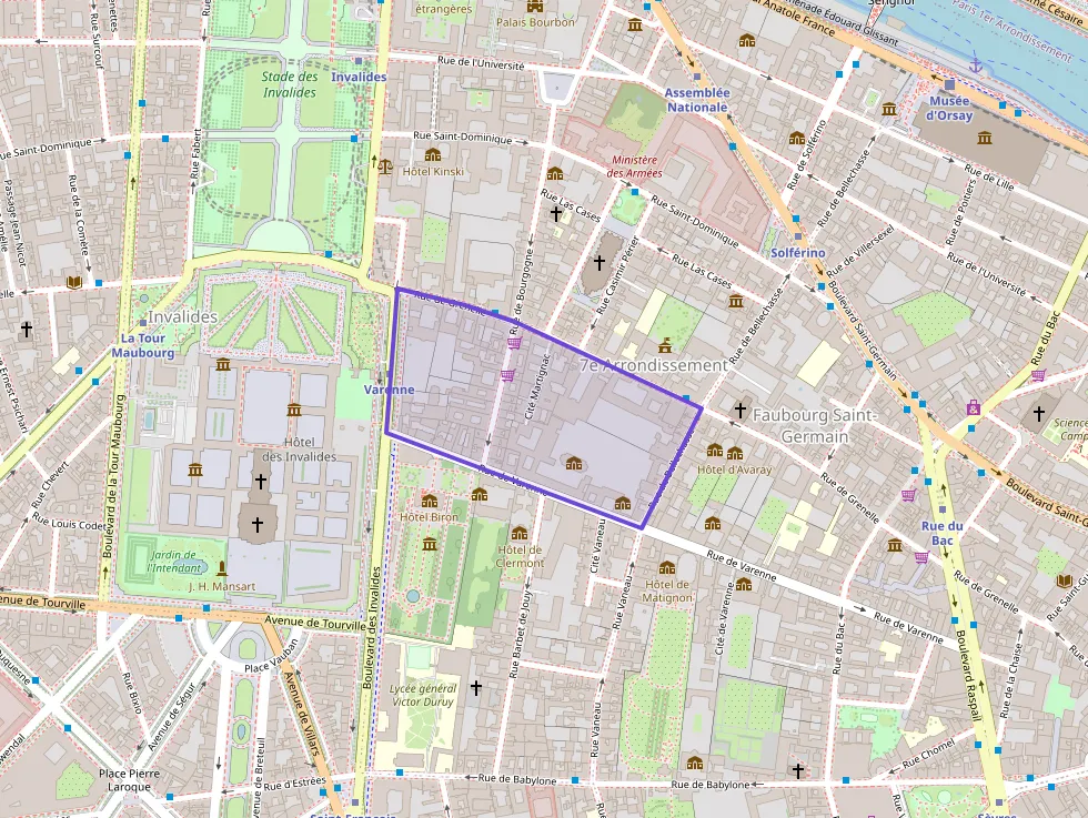 Appartement 44 m² trois pièces à vendre à Paris 7e Arrondissement