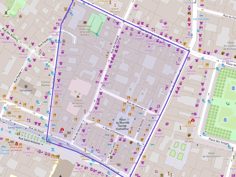 Appartement 51 m² deux pieces à vendre à Paris 4e Arrondissement