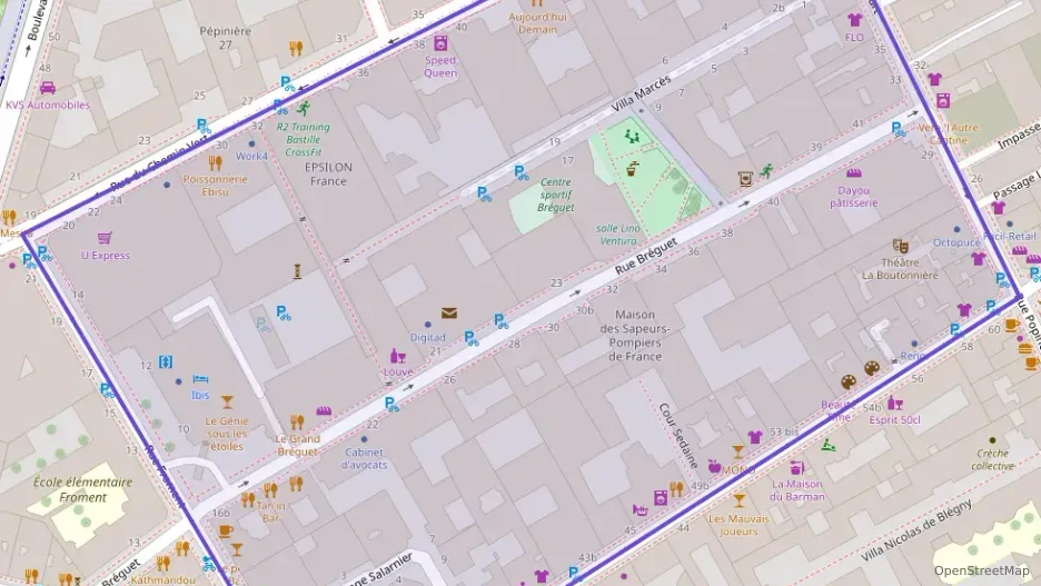 Appartement 30 m² deux pieces à vendre à Paris 11e Arrondissement