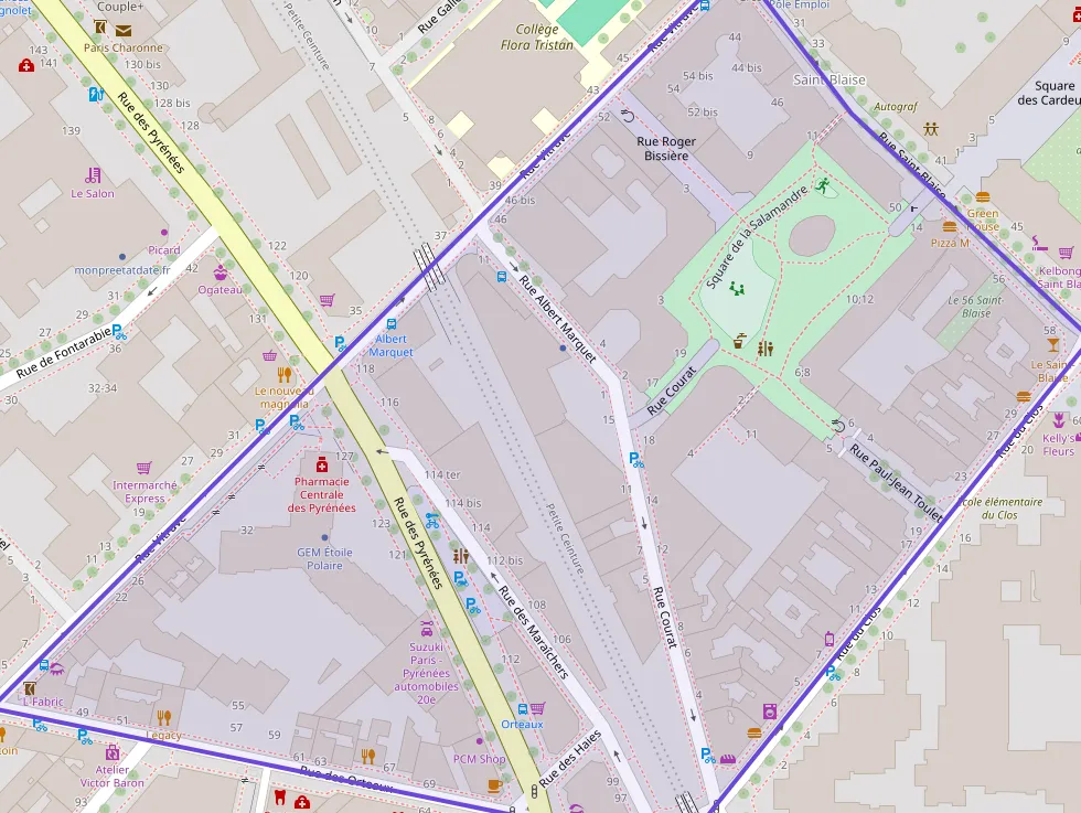 Appartement 32 m² deux pieces à vendre à Paris 20e Arrondissement