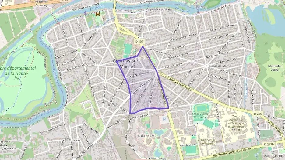 Appartement 66 m² trois pièces à vendre à Gournay-sur-Marne Appartement 66 m² trois pièces à vendre à Gournay-sur-Marne