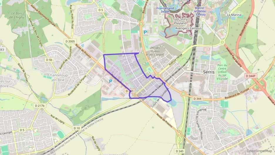 Appartement 58 m² trois pièces à vendre à Montévrain Appartement 58 m² trois pièces à vendre à Montévrain