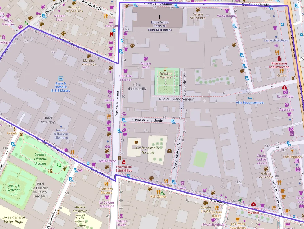 Appartement 40 m² une piece à vendre à Paris 3e Arrondissement