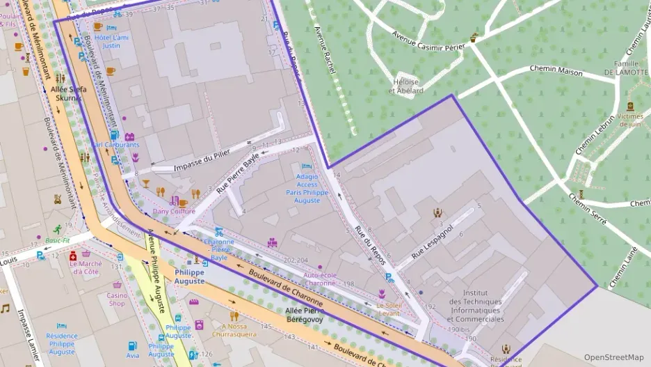 Appartement 50 m² trois pièces à vendre à Paris 20e Arrondissement