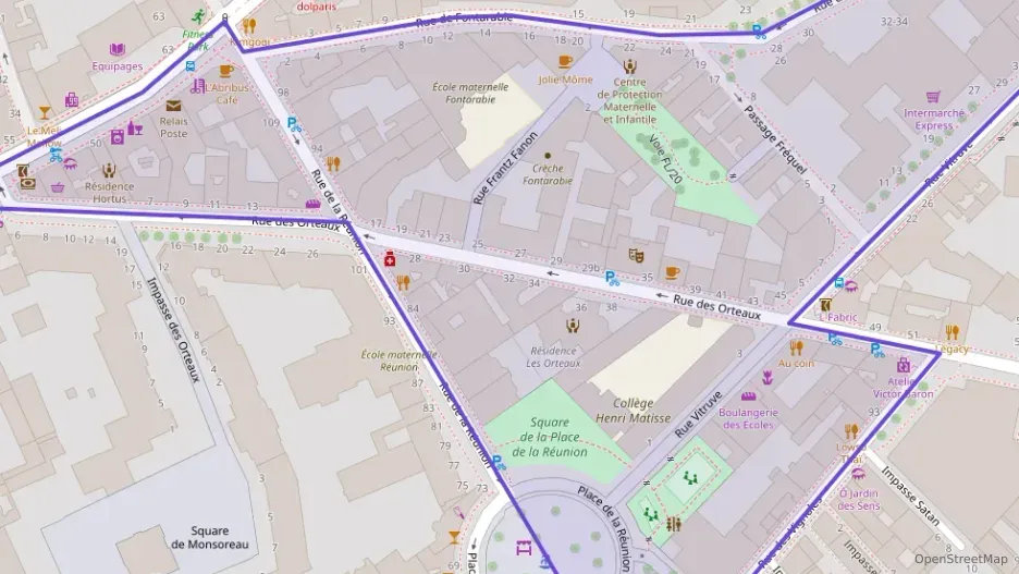 Appartement 44 m² trois pièces à vendre à Paris 20e Arrondissement