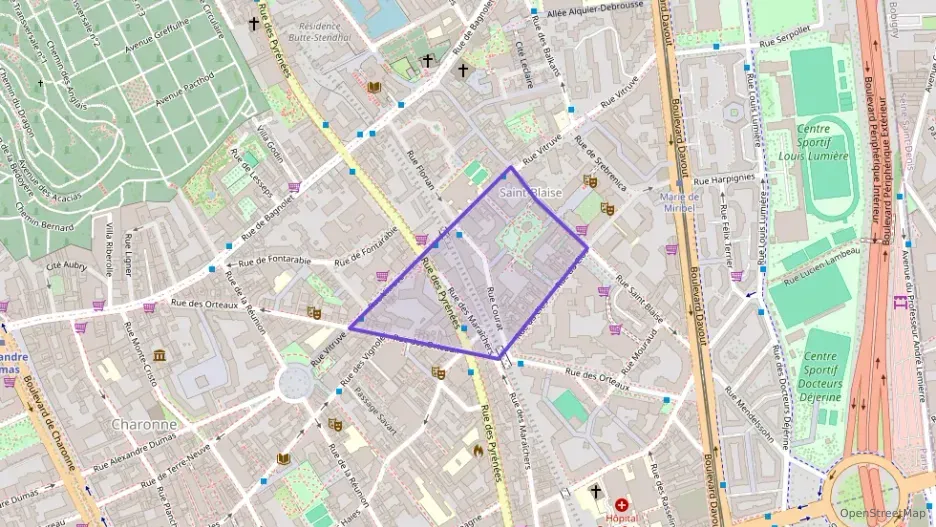 Appartement 39 m² deux pieces à vendre à Paris 20e Arrondissement Appartement 39 m² deux pieces à vendre à Paris 20e Arrondissement