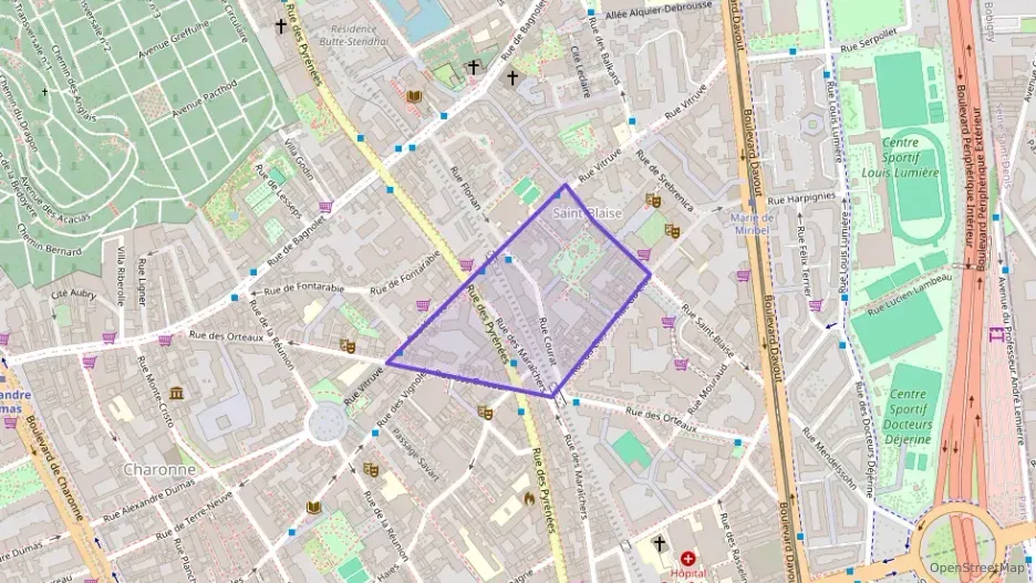 Appartement 32 m² deux pieces à vendre à Paris 20e Arrondissement Appartement 32 m² deux pieces à vendre à Paris 20e Arrondissement