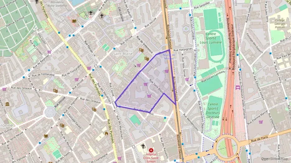 Appartement 19 m² une piece à vendre à Paris 20e Arrondissement