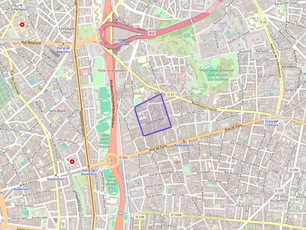 Appartement 28 m² une piece à vendre à Bagnolet