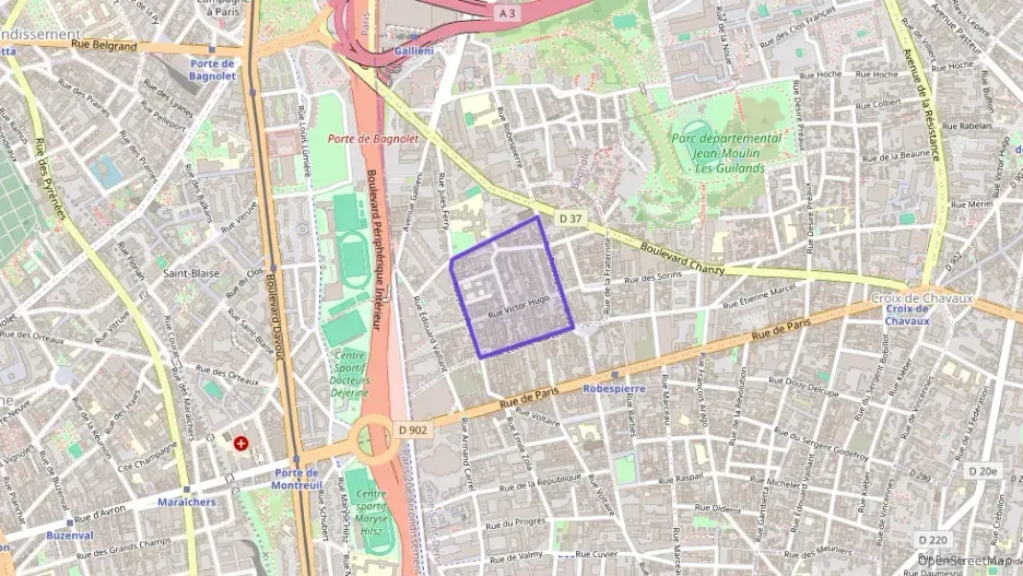 Appartement 35 m² deux pieces à vendre à Bagnolet