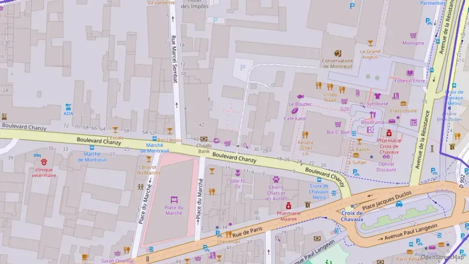 Appartement 50 m² deux pieces à vendre à Montreuil Appartement 50 m² deux pieces à vendre à Montreuil